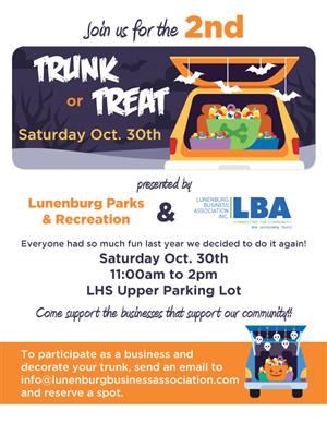 TRUNK OR TREAT 2ND ANNUAL